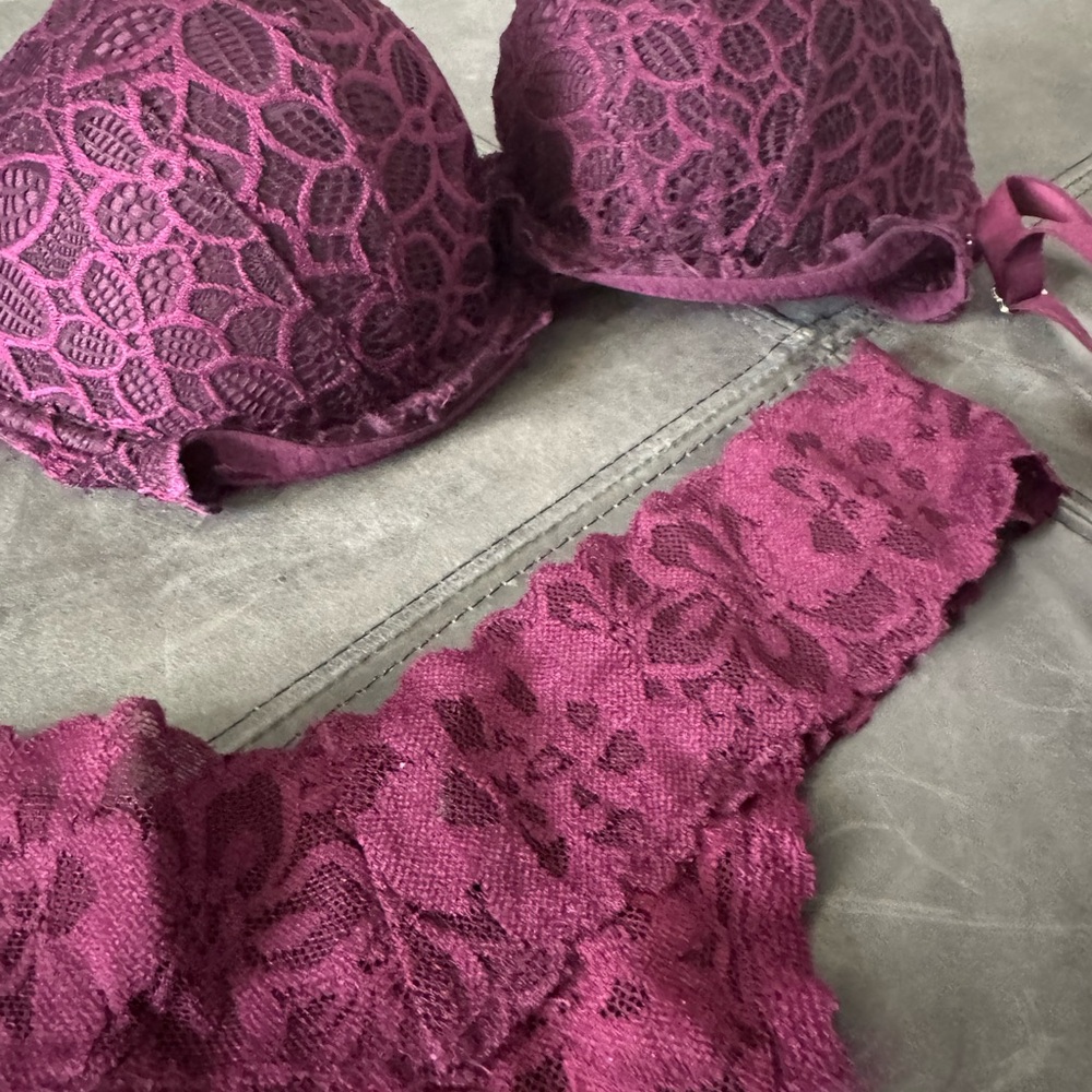 Victoria's Secret Purple Lace Bundle - Picture 3 of 13